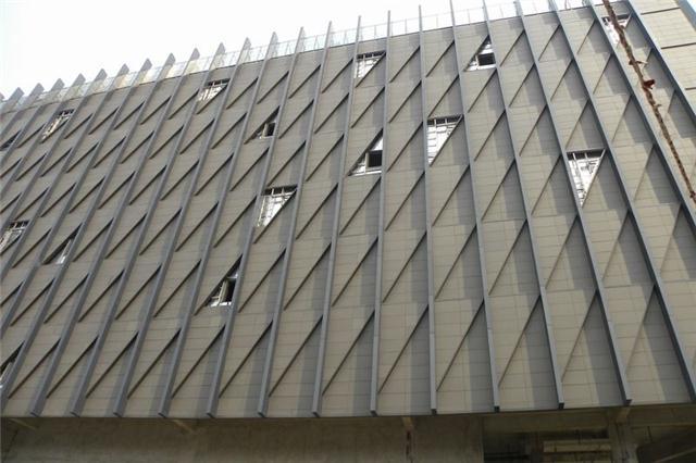 湖南大厦建筑铝单板幕墙装饰装修德普龙建材