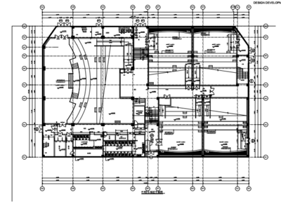 某影院外装饰幕墙施工图(pdf格式)免费下载 - 建筑装修图